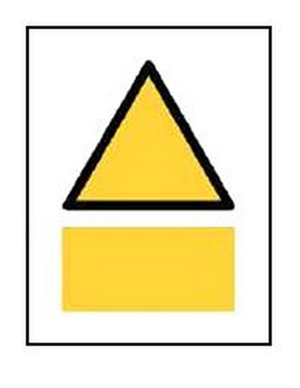 Знак для обозначения категории помещения по пожарной опасности